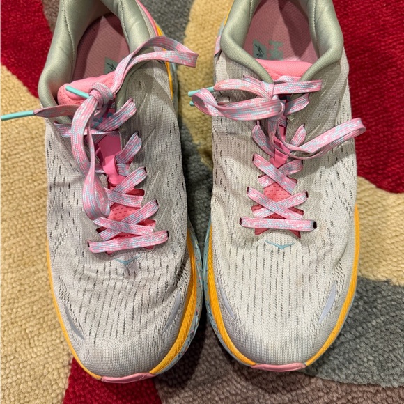 Hoka x Free People Movement Clifton 8 Sneakers Shoes Women’s Size 8 1/2 WIDE - Picture 2 of 10